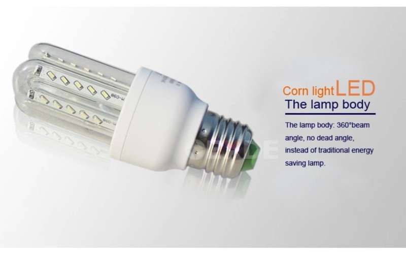 Żarówka diodowa E27 CORN LED 5W CIEPŁA/ZIMNA