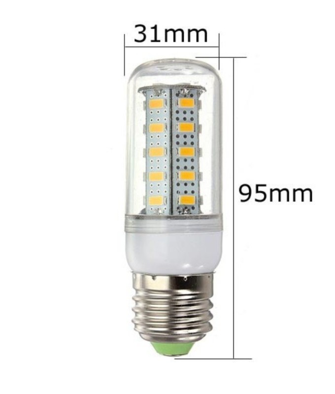 Żarówka diodowa E27 CORN LED 7 W CIEPŁA/ZIMNA