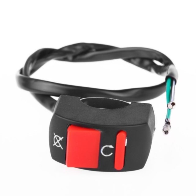 Halogen motocyklowy LED CREE 3000LM+WŁĄCZNIK