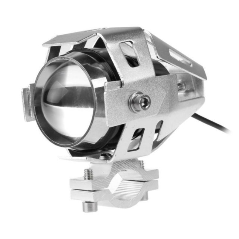 Halogen motocyklowy LED CREE 3000LM+WŁĄCZNIK
