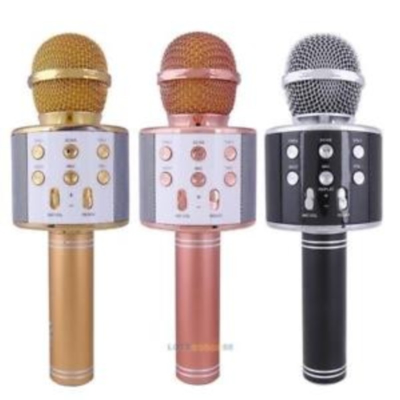 Bezprzewodowy mikrofon karaoke WS858