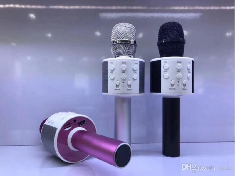 Bezprzewodowy mikrofon karaoke WS858