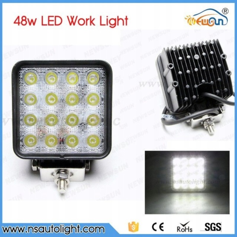 Halogen samochodowy led, roboczy doświetlacz 48w 4800lm