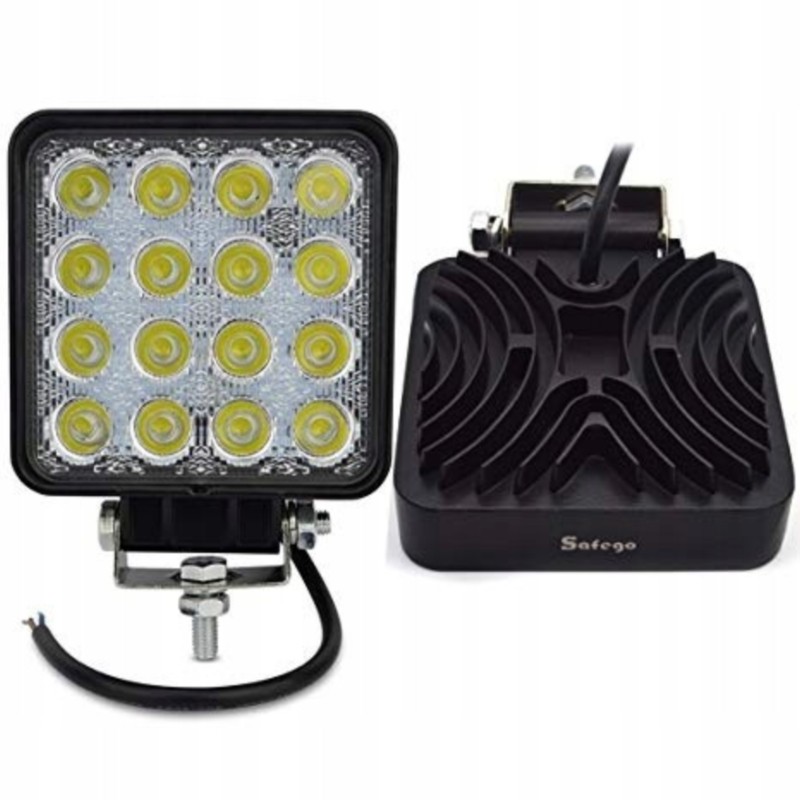 Halogen samochodowy led, roboczy doświetlacz 48w 4800lm