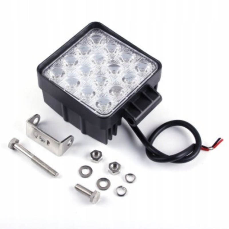 Halogen samochodowy led, roboczy doświetlacz 48w 4800lm