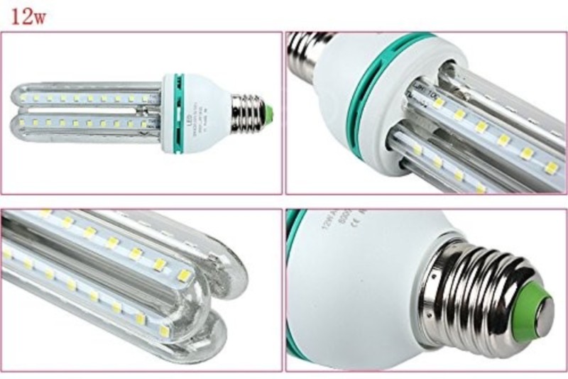 Żarówka diodowa E27 CORN LED 12W CIEPŁA/ZIMNA
