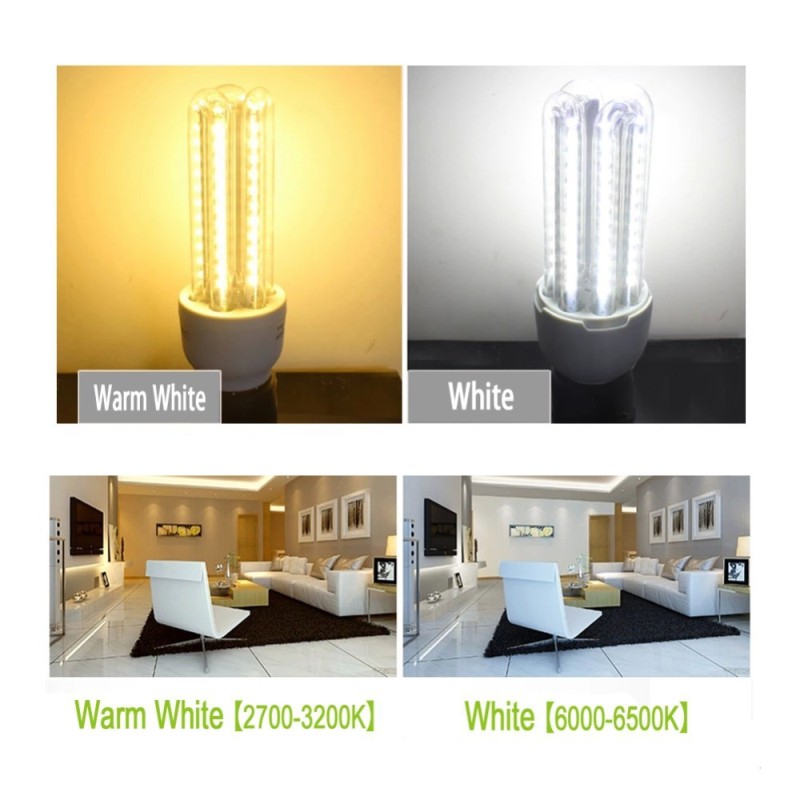 Żarówka diodowa E27 CORN LED 12W CIEPŁA/ZIMNA