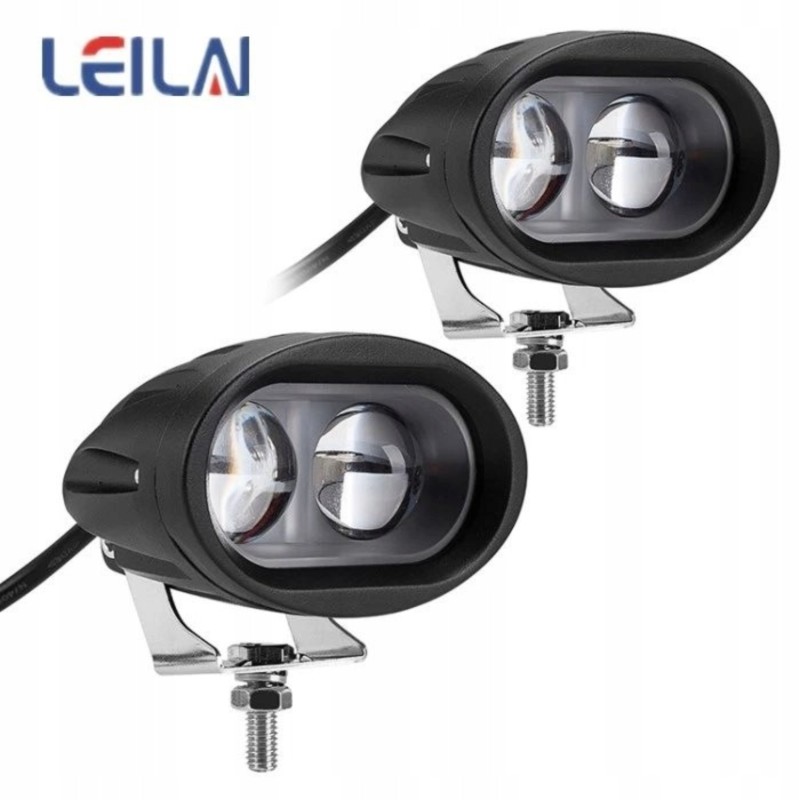 Halogen led dwie diody doświetlacz 20 W