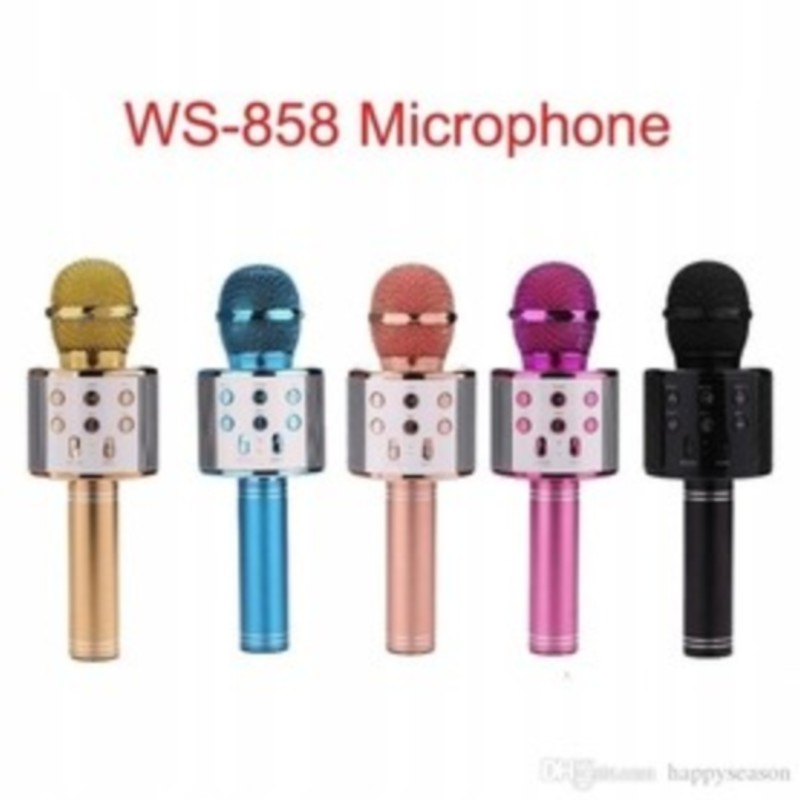 Bezprzewodowy mikrofon karaoke WS858