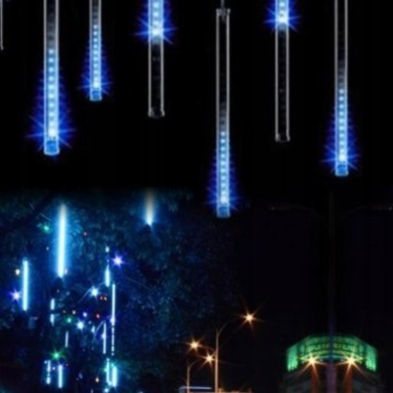 Lampki sople meteory 152led 30cm multikolor