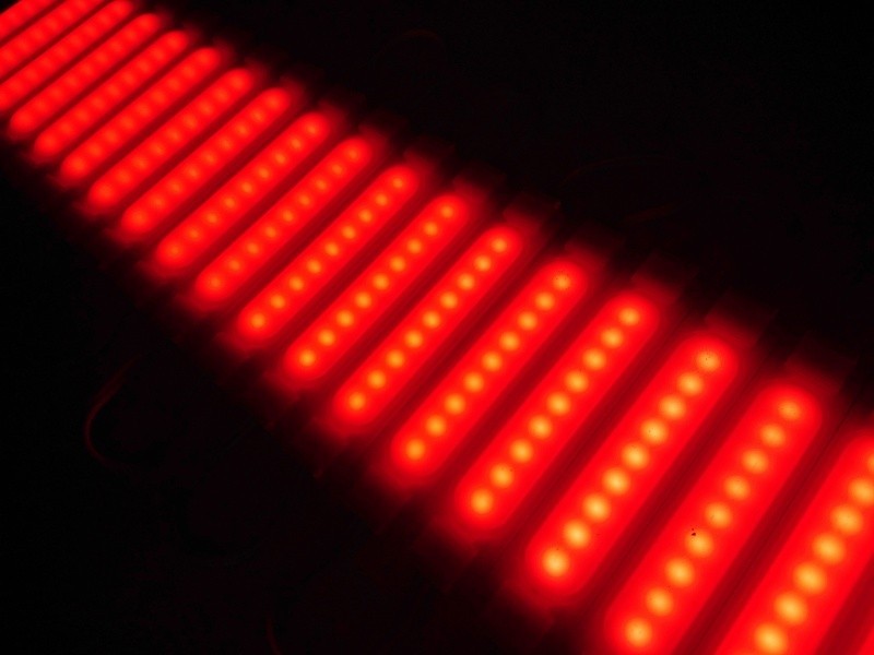 Moduł 9xdioda LED SMD5050 2w/12V czerwony