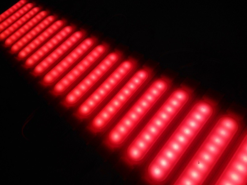 Moduł 9xdioda LED SMD5050 2w/12V czerwony