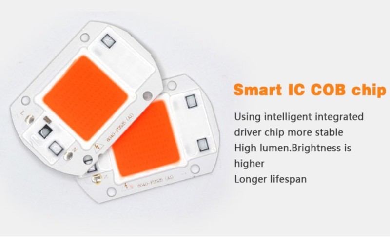 Halogen GROW 20W led do uprawy roślin full spectrum COB