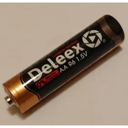 Baterie R-6 AA Paluszki Deleex Present UM3 cynkowo-węglowe