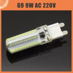 Żarówka diodowa G9 104 smd  9W/220V zimna lub ciepła