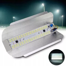 Zewnętrzny halogen doświetlacz LED 50W zimny.